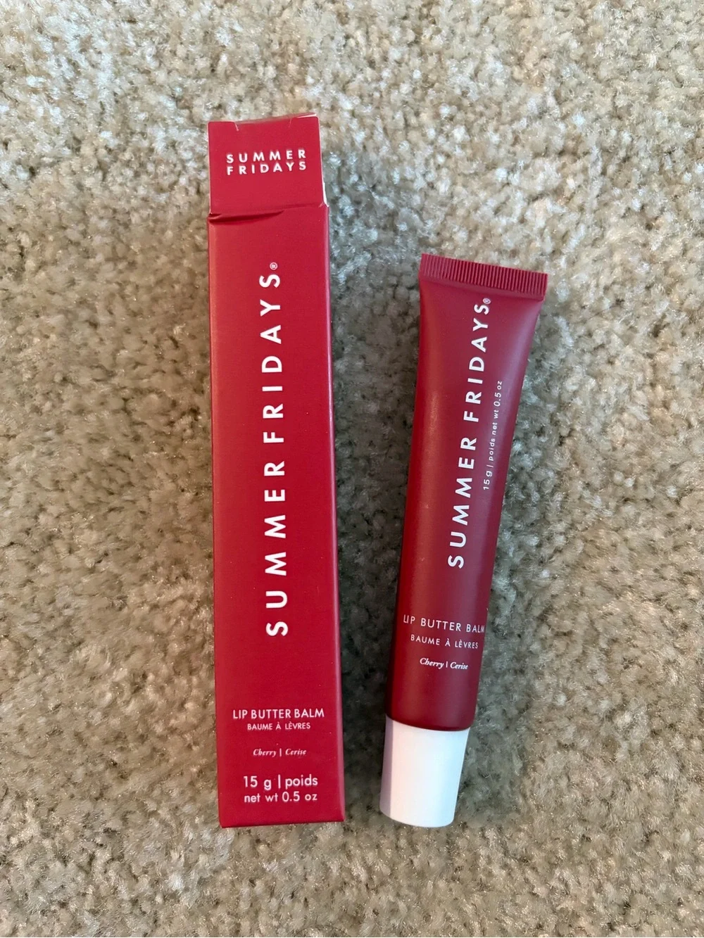 Summer Fridays Lip Butter Balm - cherry NWT